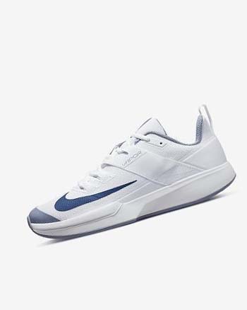 Nike Court Vapor Lite Blancos Azul Marino | MX 4870